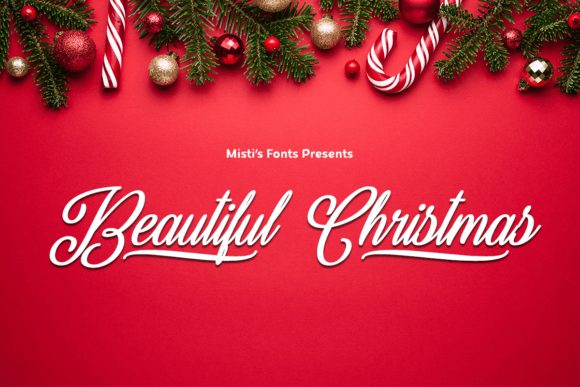 Beautiful Christmas: Elegant Holiday Typography