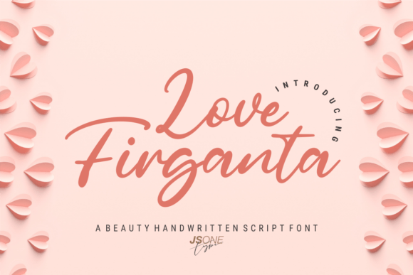 Love Firganta: Elegant Handwritten Font