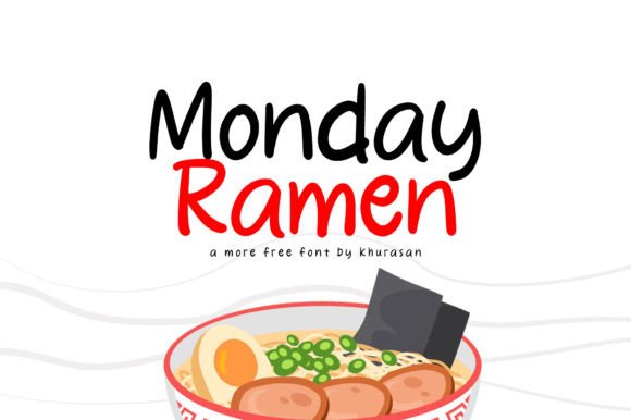 Monday Ramen: Elevating Design with Modern Handwritten Charm