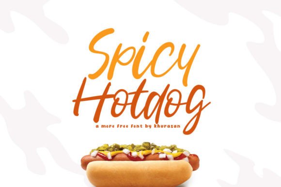 Spicy Hotdog: A Modern Script for Bold Designs