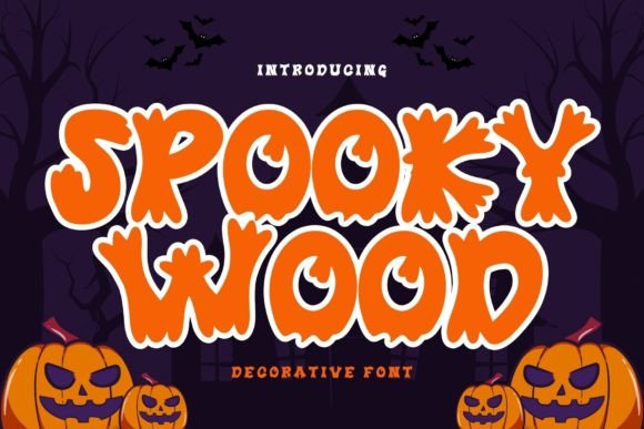Spooky Wood: Strategic Typography for High-Impact Halloween Branding