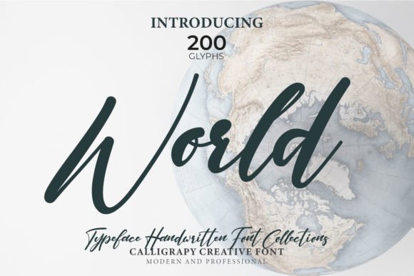 World: Elevate Your Designs with Modern Handwritten Style