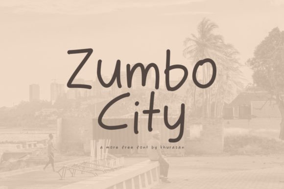 Zumbo City: A Versatile Handwritten Display Font for Modern Design